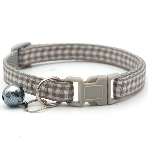 10pcs Adjustable Pet Collars With Bell & Safety Buckle - Perfect For Dogs & Cats! - Image 5