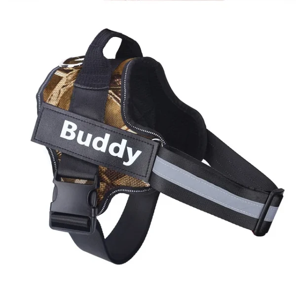 Personalized Dog Harness NO PULL Reflective Breathable Pet Harness Vest For Small Large Dog outdoor Walk Training Accessories - Image 10