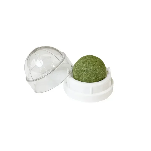 Natural Catnip Cat Wall Stick-on Ball Toy Scratchers Treats Healthy Natural Removes Balls to Promote Digestion Cat Grass Snack - Image 7