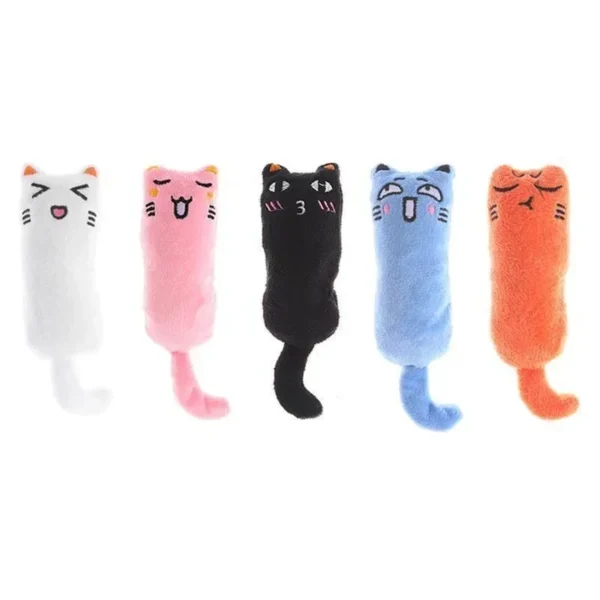 Cat Toy Cute Pet Catnip Toys Cat Plush Thumb Pillow Pet Supplies  аксесуари для котів juguete para gato - Image 5
