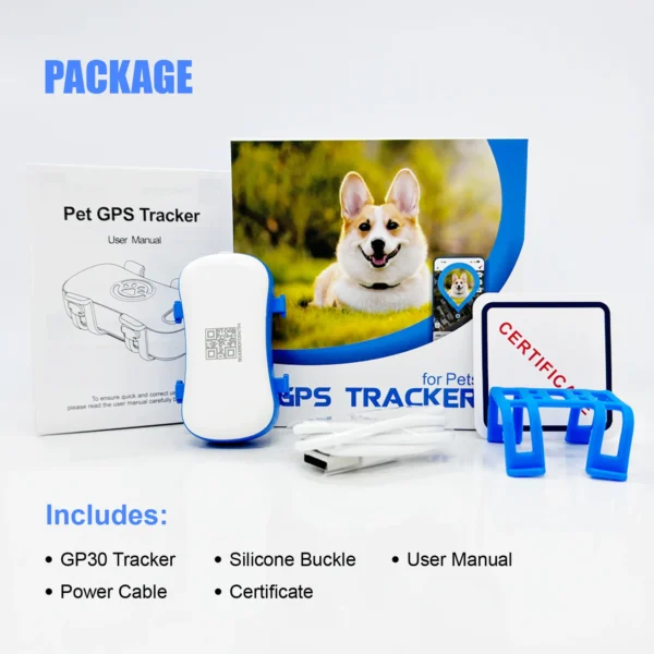 ‌4G Dog Cat GPS Tracker for Pets - Waterproof Smart Locator with App, Live Tracking & Light/Sound Search, Free Trial Included - Image 5