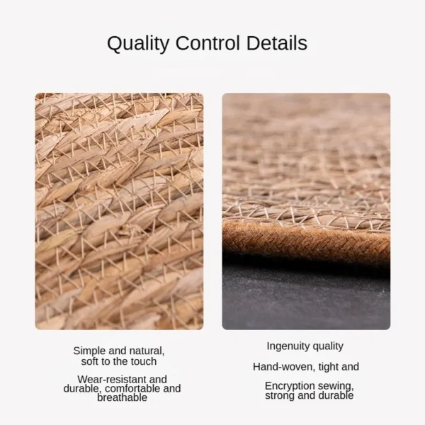 Cat Scratcher Rattan Mat Board Cat Scratch for Sharpen Nails Scraper Cats Tree Cat scratching post Sofa Mats Furniture Protector - Image 4