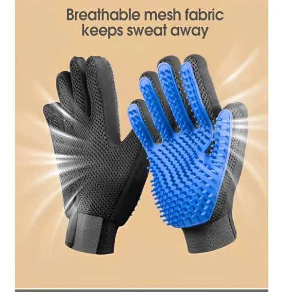 Pet Hair Glove Comb Pet Dog Cat Grooming Cleaning Glove Deshedding Hair remover Massage Brush Animal Supplies Cat Accessoies - Image 4