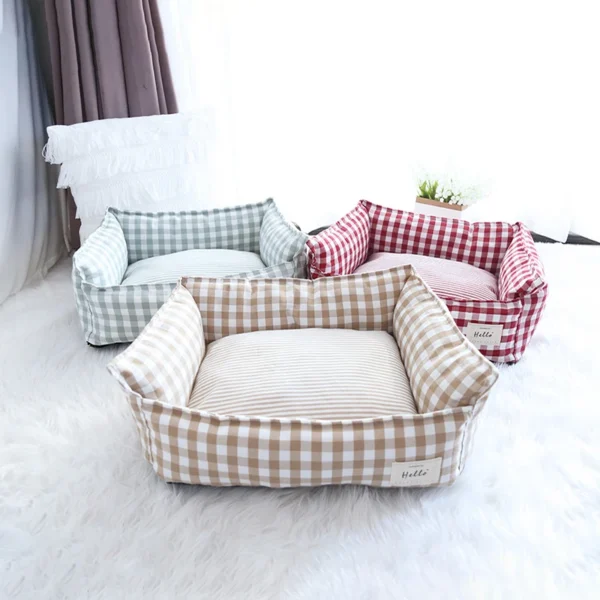 Bed For Dog Cats Puppy House Kennel For Indoor Dogs Small Medium Cat Pet Sofa Sleeping Bed Furniture Pet Supplies Accessories - Image 3