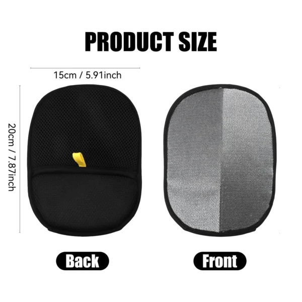 Pet Hair Removal Tool Reusable Static Removal Gloves, Double-Sided Grooming Gloves for Pets, Removes Pet Fur Hair for Carpets - Image 2