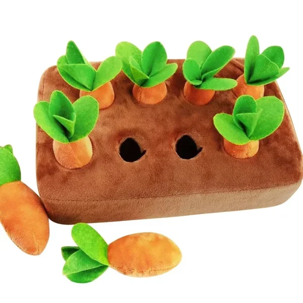 Plush Dog Toys Carrot Pulling Interactive Training Toys for Small Medium Dogs Cats Bite Resistant Puppy Chew Toy Pet supplies - Image 7