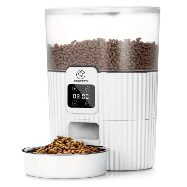 PAPIFEED cat automatic feeder dog fixed feeding machine cat food dog food wifi remote smart cat pet food dispenser - Image 8