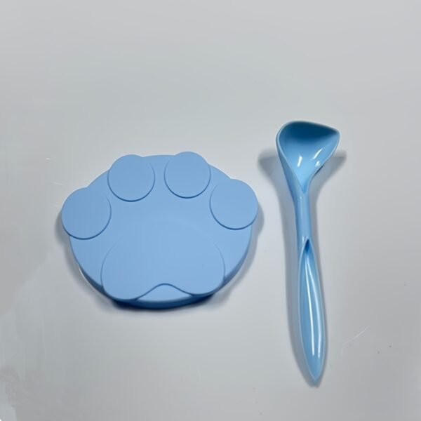 1pc Pet Food Freshness Sealing Set - Airtight Silicone Can Lid, Adorable Cat Paw Pattern Spoon, Preserves Nutrients and Flavor, Suitable for Both Dogs and Cats, Includes 1 Piece of Sealing Set - Image 5