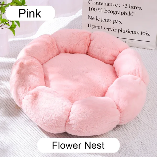 Pet Dog Bed Comfortable Donut Cuddler Round Cat Nest Dog Nest Warm Dog Mat with Soft Plush Material Pet Bed for Dogs and Cats - Image 14